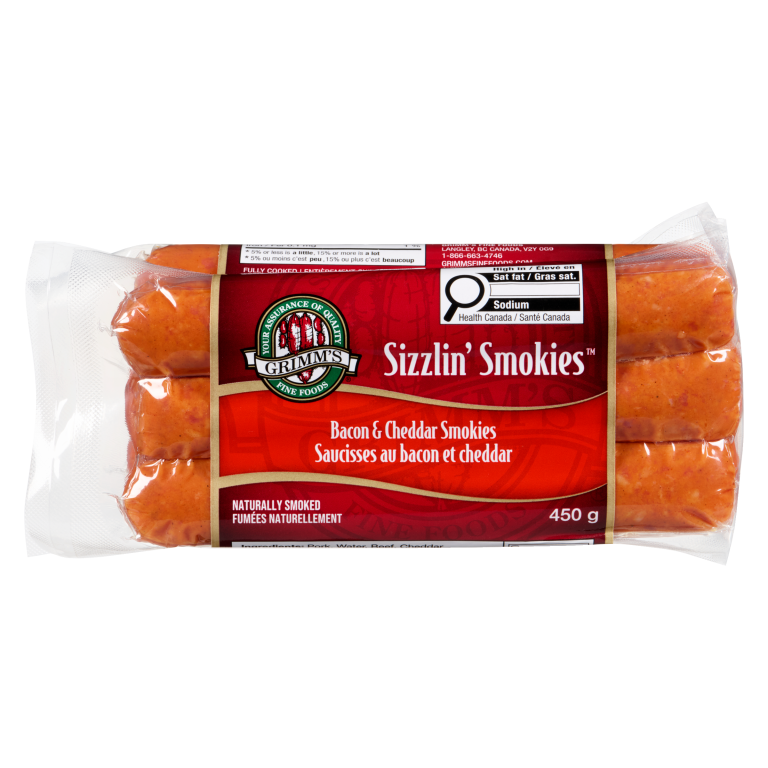 Sizzlin’ Bacon & Cheddar Smokies