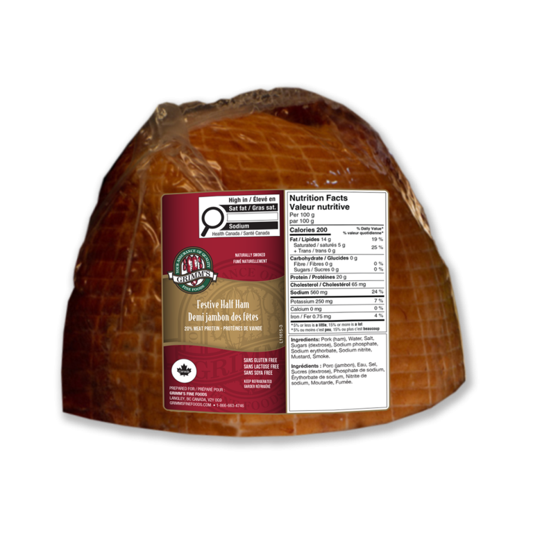 Festive Ham Halves