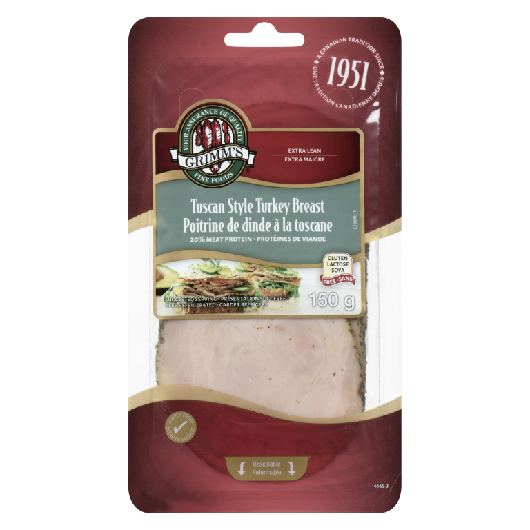Sliced Tuscan Style Turkey Breast