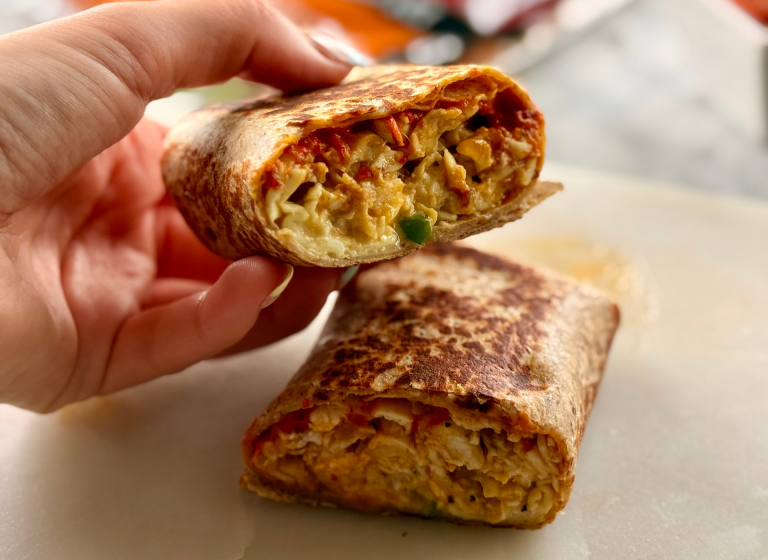 High-Protein Breakfast Burrito